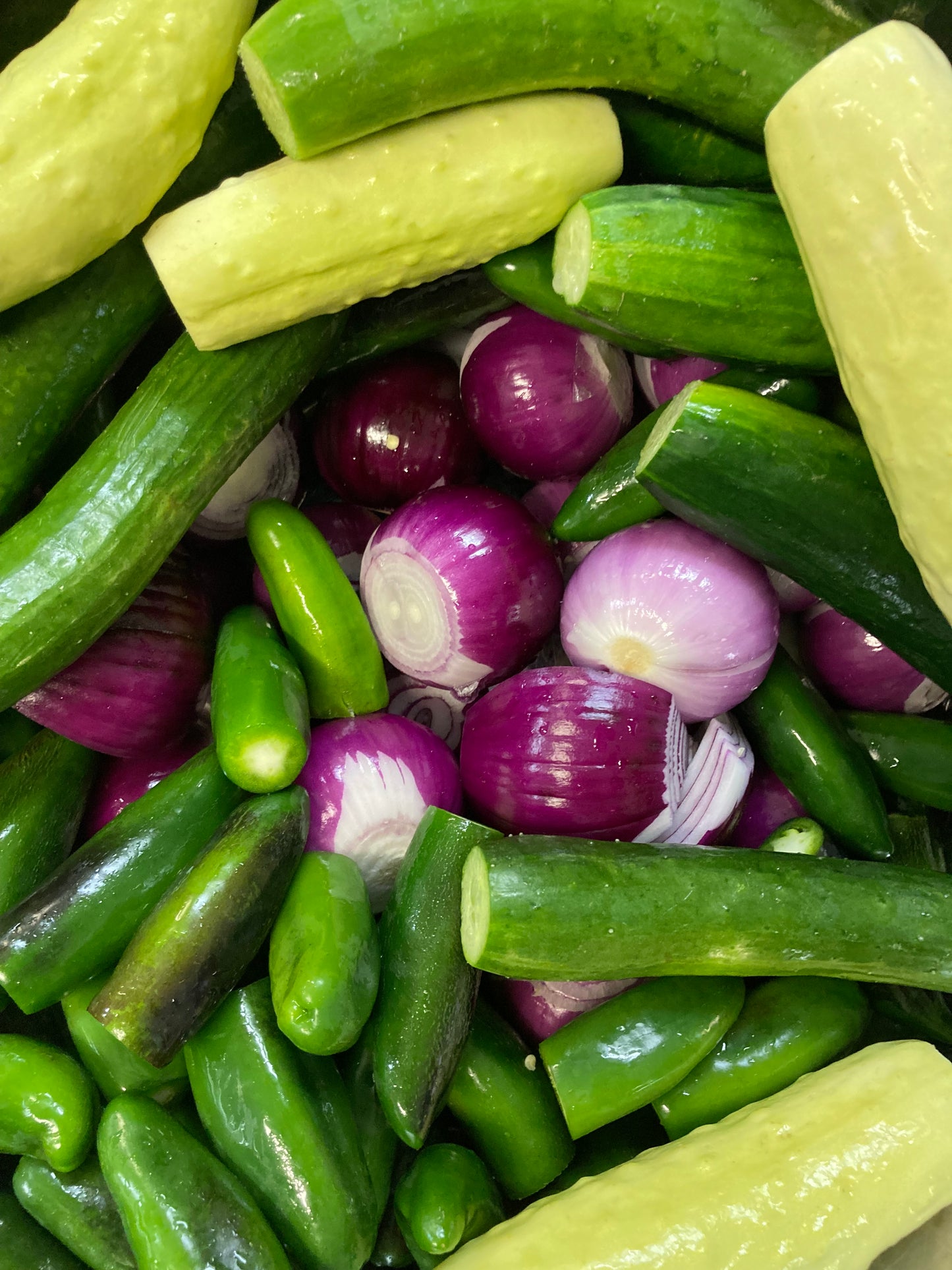 Fed Up Foods Classic Pickle Relish Ingredients cucumbers jalapenos onions