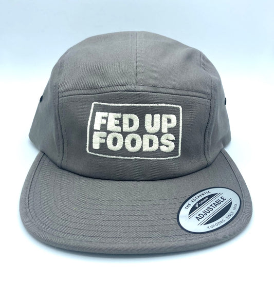 Fed Up Foods 5 Panel Hat (Blue, Grey, Navy Blue)