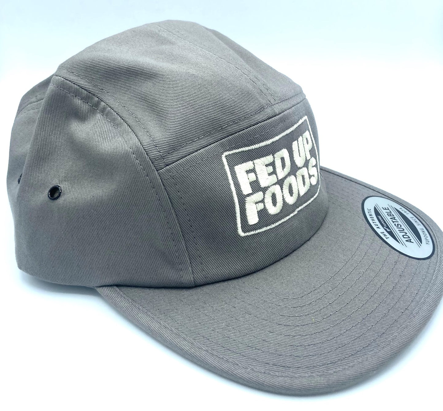 Fed Up Foods 5 Panel Hat (Blue, Grey, Navy Blue)